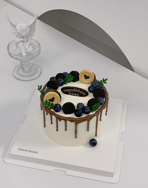 巧克力淋面简约蛋糕 商品图0