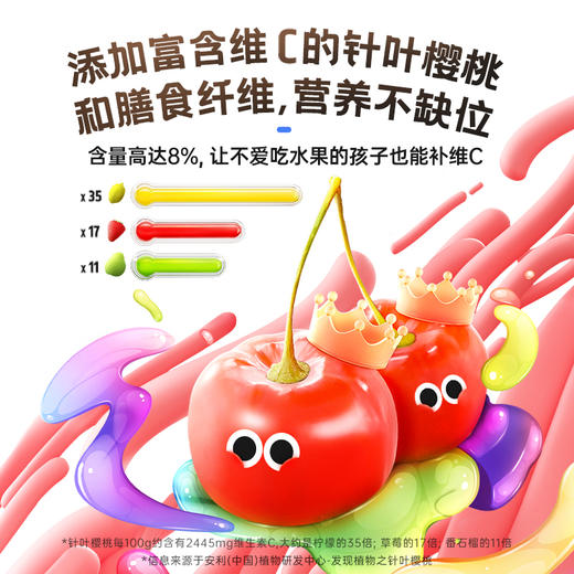 【未零】水果溶豆9g*4 海绵宝宝儿童营养零食冻干溶豆豆水果辅食 商品图2