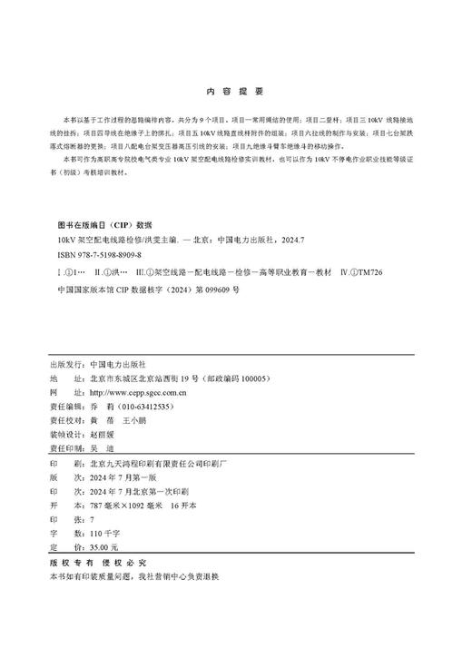 10kV架空配电线路检修 商品图3