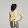 【莱赛尔天丝】后背开叉可系结背心罩衫 瑜伽轻薄圆领无袖上衣 商品缩略图6