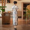 SYG-775老上海真丝旗袍2024年夏季新款桑蚕丝高级印花年轻款女新中式日常 商品缩略图1
