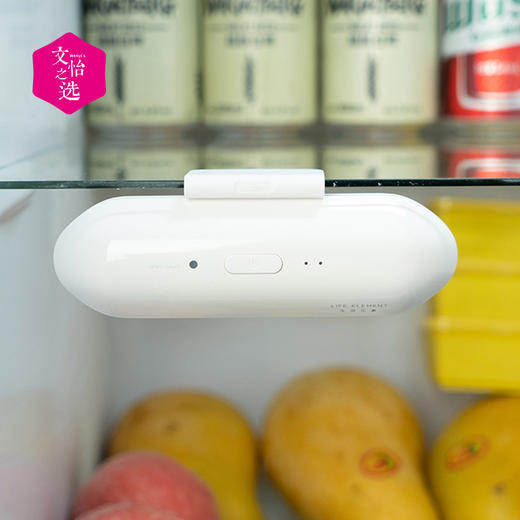 【文怡之选】生活元素 冰箱除味器TG-S01 臭氧除味 2档调节 食物保鲜 光感感应 商品图5