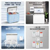 海尔200升低霜玻璃面板小冰柜家用商用冷藏柜冷冻柜冰柜小型租房小冰箱冷柜BC/BD-200GHPGX以旧换新 商品缩略图5