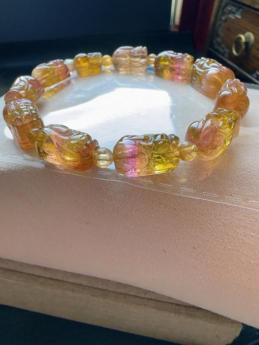 28.3g 雕刻碧玺手链 商品图5