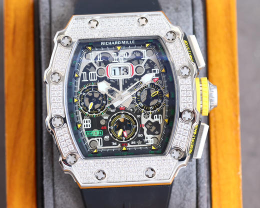 NOOB Maker新品上市理查德米尔RM11-03RG系列 完美的人体工程学设计相吻合的追求完美的品牌的标志性建筑。RM 011的每一个组成部分，都是其功能的审美表达 商品图4