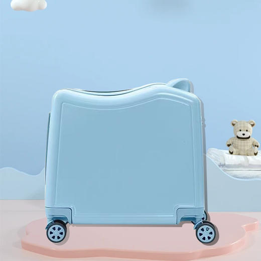 儿童行李箱骑行箱可坐骑18寸密码拉杆箱_ym 商品图8