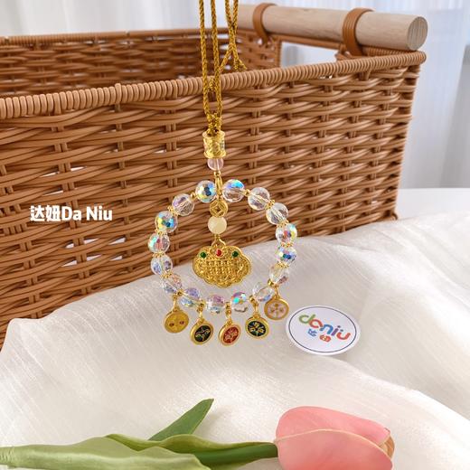 【家居百货】双11特价！杭州灵隐真的太超前了【五路财神车挂】实在是太爆火了！给爱赚钱的老公、姐妹必须入一个！真的是没有它不行啊 商品图9