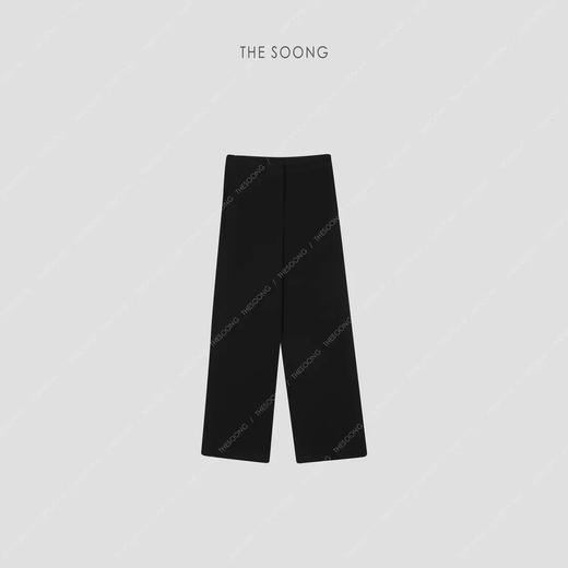 THESOONG|"醋酸魔术裤"经典中腰直筒休闲裤WKZ4071 商品图0