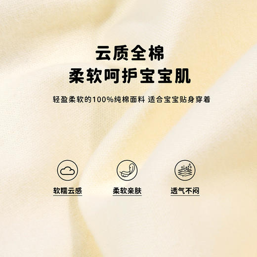 迪士尼童装甜心小公主软糯连体衣黛丝米妮肩开女童纯棉连体衣ZD3DL004 商品图3