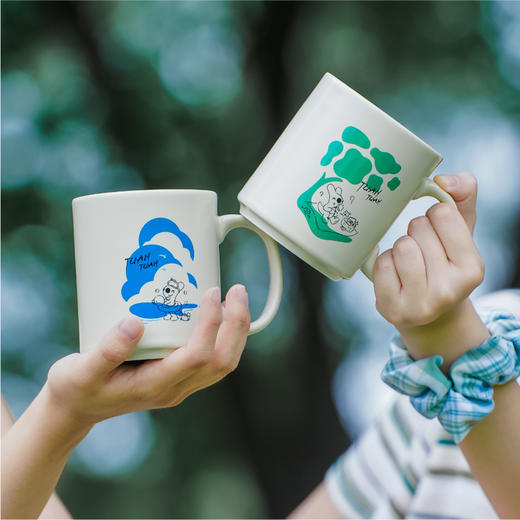 团团手绘风马克杯 商品图0