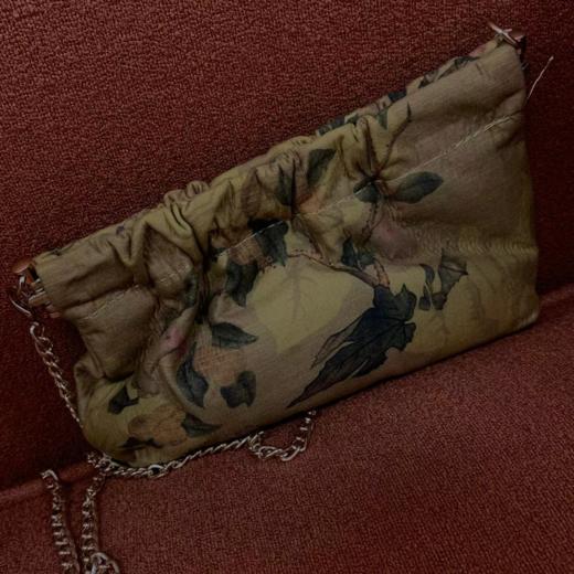 两三事两三事时尚百搭女士中国风提花刺绣手拿包单肩包 商品图3