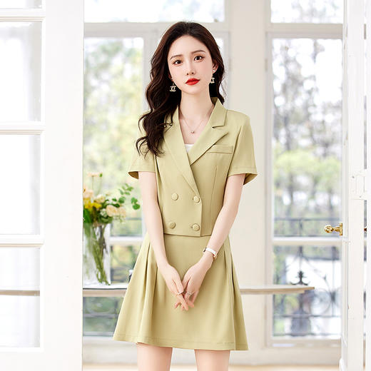 气质干练套装，夏上新轻熟小香风西装职业BLKE2307 商品图1