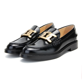 TOD'S 托德斯 24新品 女士KATE牛皮金属链条装饰乐福鞋  XXW59C0EN90SHA