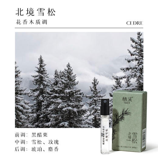 【栖溪试香推荐】茉莉素心 雪浸山茶雾月竹影佩兰当归   桃花檀枫叶午醉羊绒试香1.5ml 商品图8