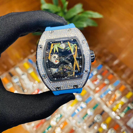 2024💍全新Richard Mille 💍理查德米勒，推出国宝猫熊圖案的RM 26-01，為RM系列珠寶時計又添一款新品。猫熊是全世界知名的一種動物，因外形友善可愛而廣受人們喜愛 商品图12