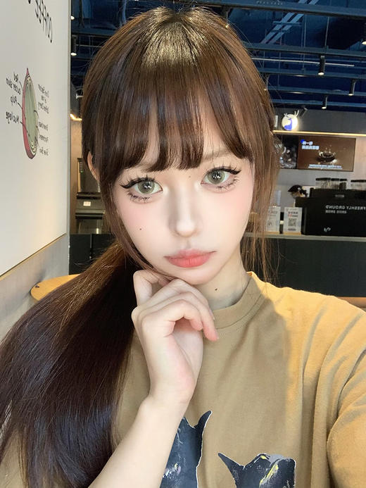 Loveiikira旗下 ·她的玫瑰&茶艺大师｜14.2mm白狮参考着色中等直径｜半年抛  2片 商品图4