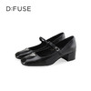 D:FUSE迪芙斯2024秋季新款时尚单鞋浅口小方头鞋甜酷感玛丽珍单鞋休闲鞋DF43111191 商品缩略图6
