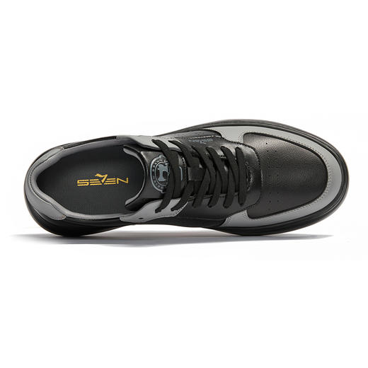 柒牌休闲鞋男士撞色拼接2024新款时尚潮流系带男生轻便舒适男鞋子	127X70370 商品图2