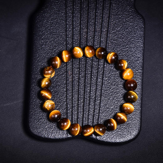 珩钻  新中式金辉虎睛虎眼石手串国潮手链8mm 商品图2