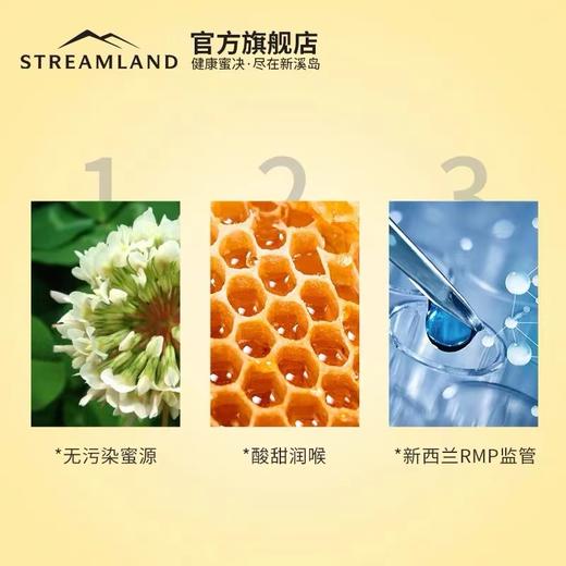 Streamland新溪岛柠檬便携装蜂蜜润喉糖;UMF10+蜂蜜润喉糖柠檬味 商品图3