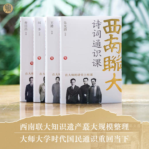 西南联大通识课第3辑（诗词、艺术、神话、心理学共4册） 商品图1