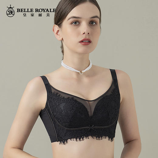 【秒杀品不退不换】皇家丽美内衣女聚拢文胸收副乳调防下垂中厚款无钢圈文胸WW206-1/WW206-3 商品图2