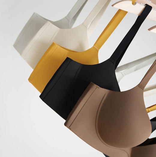 【99号】女士果冻条3D立体Bra聚拢无痕内衣软支撑无钢圈轻型文胸 商品图3