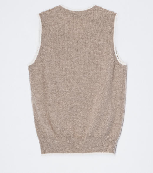 V领套背 原色 商品图1