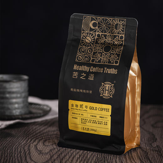 苦之道 金咖贰号 云南精品咖啡焙炒豆 日晒中烘咖啡豆 商品图1