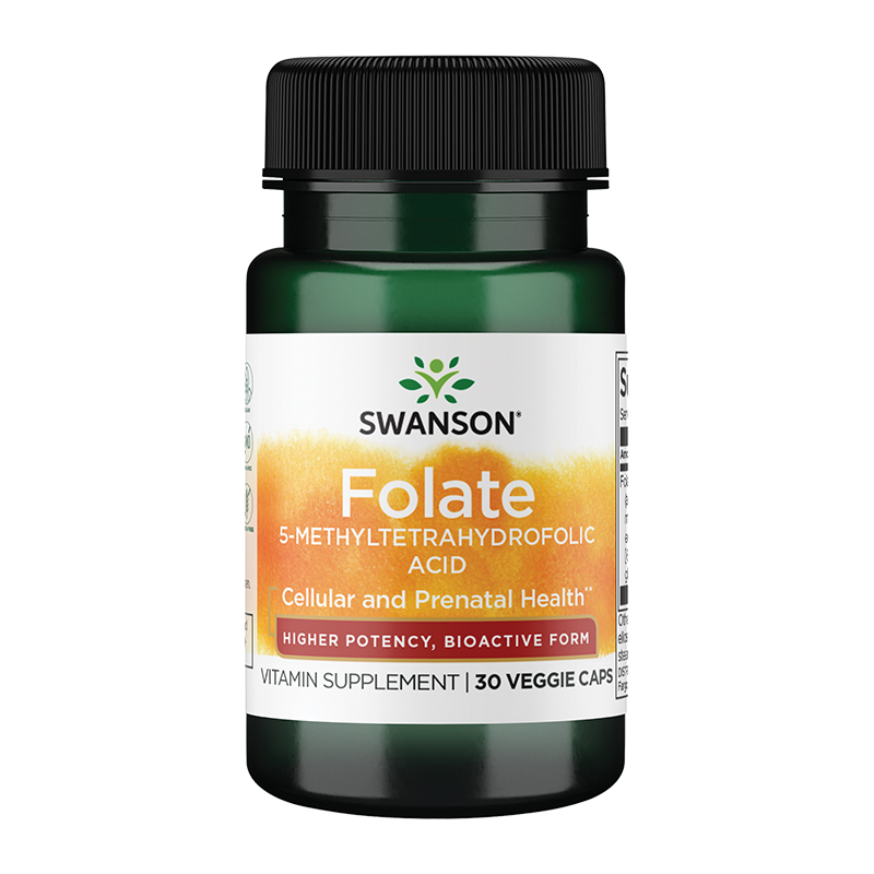 Swanson斯旺森活性叶酸800mcg -26.10到期