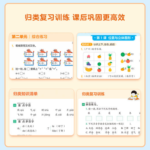 学而思 2024小学预复习语文数学 归类复习随堂错题整理查漏补缺 商品图3