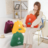 「背有靠山！数色可选」创意抱枕沙发靠枕 办公室车座椅护腰靠背学生宿舍椅子靠垫居家布艺 商品缩略图2