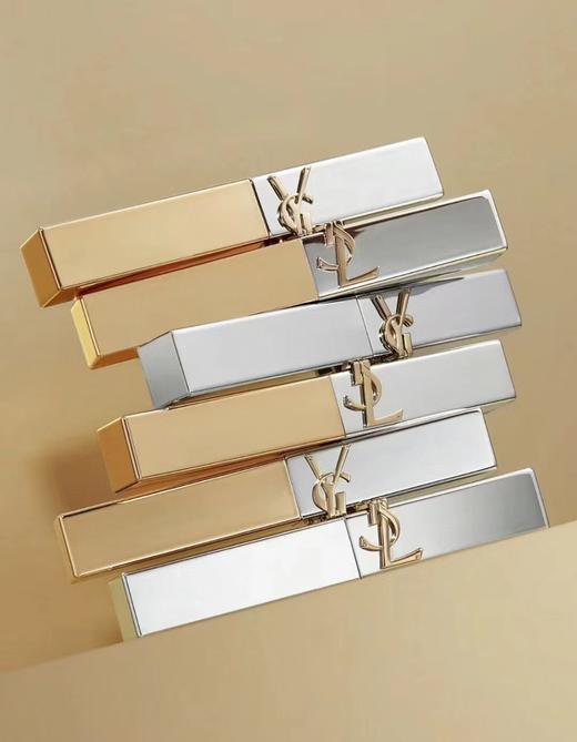 YSL圣罗兰的新包装限量版金银条口红 商品图9