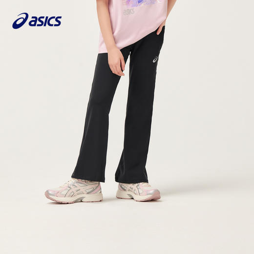 【商城同款】ASICS/亚瑟士童装女童阔腿修身喇叭裤大弹力打底裤子 商品图1