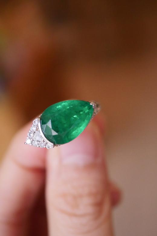 4.97ct 6.86g 祖母绿戒指 商品图7