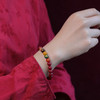 珩钻  国潮系列五路财神高质朱砂手链6mm 商品缩略图5