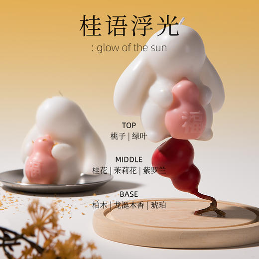 艾玛莫莉抱一个福禄香薰蜡烛礼盒 商品图3
