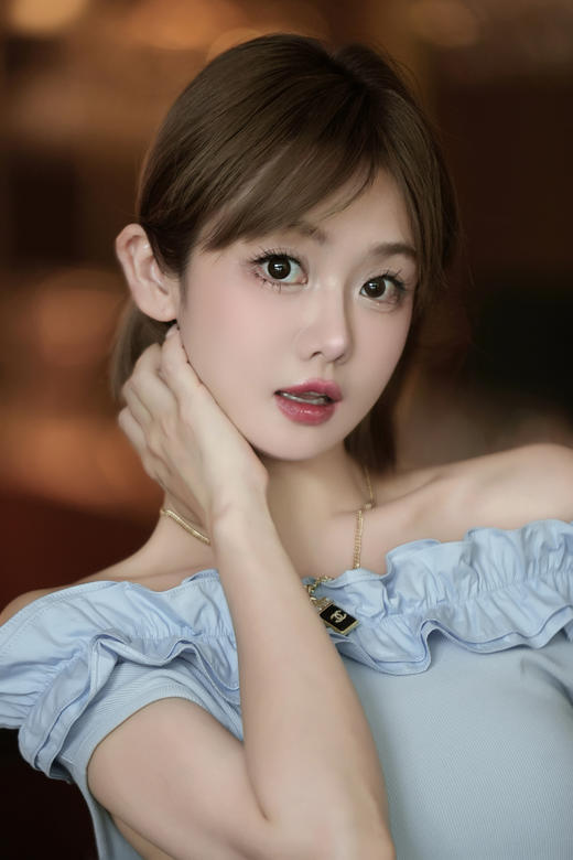 清仓捡漏  LINCHAOZHANG私服定制系列  LC240501荷叶边上衣LQ240321 腰封半裙 商品图6