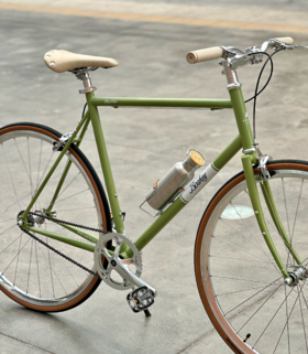 BOSKEY不死骑 Shuttler 单速复古公路车 舒适通勤自行车