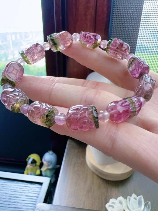 23.17g 雕刻碧玺手链 商品图3