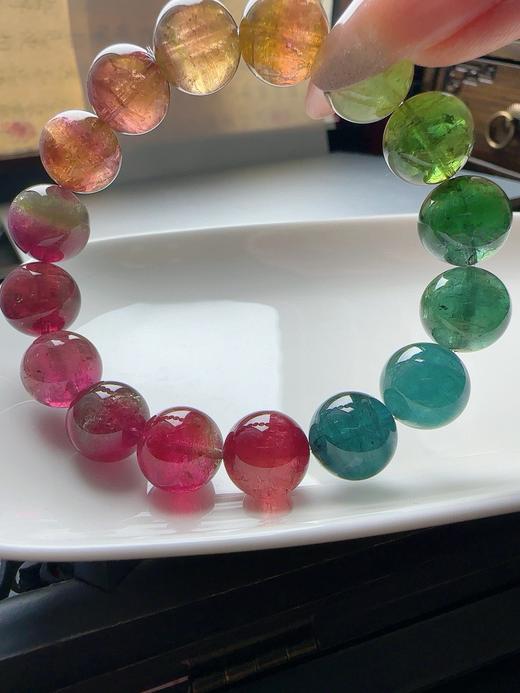 48.2g 12.5mm 碧玺手链 商品图6