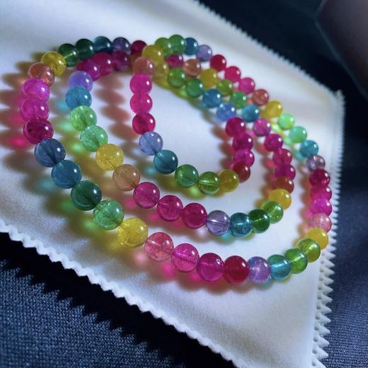 78.6g 8mm 碧玺手链 商品图5