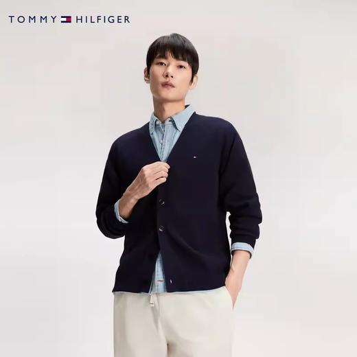 TOMMY 毛衣男  MW34921-DW5 藏青色. 商品图0