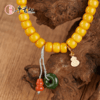 牛首山文创平安福禄蜜蜡黄水晶南红干青手串盘玩手链男女礼物 商品缩略图1