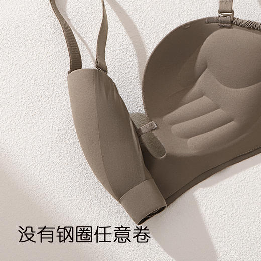 【298选3】A1-【A-B杯】【高性价比】【一穿就挺提拉聚拢无痕小胸显大内衣女收副乳调整型美背文胸罩  玲珑娇俏【小胸-光面】 商品图5