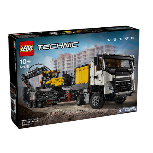 乐高LEGO Volvo FMX卡车和EC230绿色动力挖掘机LEGC42175 商品图0