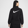 Nike/耐克女子防晒梭织教练夹克秋新款背标大勾宽松翻领外套FV7561-010 商品缩略图1