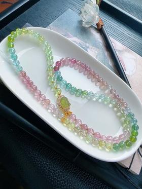 39.4g 6.2mm 碧玺手链