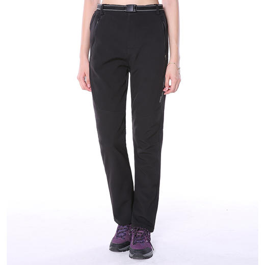 幸运鹿 情侣款加厚加绒冲锋裤768 商品图2