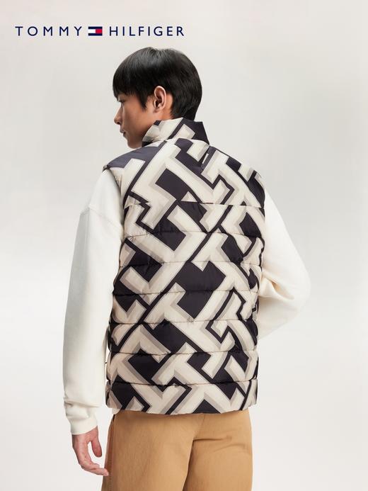 TOMMY 夹克男  MW34020-0GJ 藏青白拼色. 商品图4